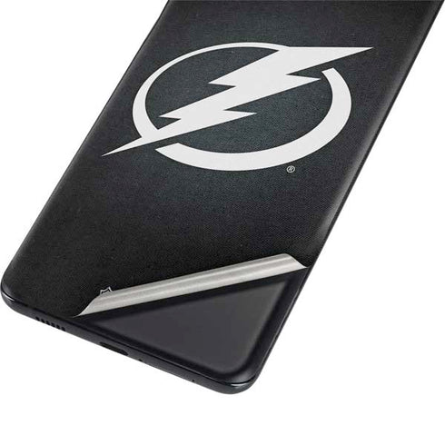 NHL Tampa Bay Lightning Black Background Galaxy S21 Plus 5G Skin