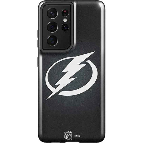 NHL Tampa Bay Lightning Black Background Galaxy S21 Ultra 5G Pro Case