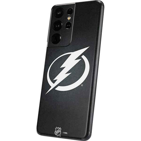 NHL Tampa Bay Lightning Black Background Galaxy S21 Ultra 5G Skin