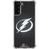 NHL Tampa Bay Lightning Black Background Galaxy S22 Plus Clear Case