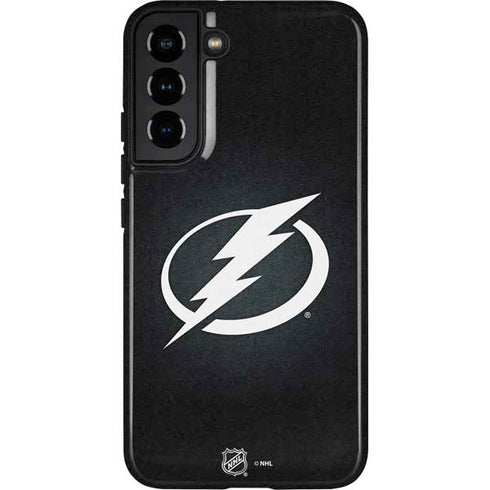 NHL Tampa Bay Lightning Black Background Galaxy S22 Plus Pro Case