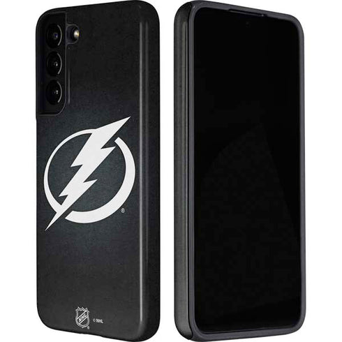 NHL Tampa Bay Lightning Black Background Galaxy S22 Plus Pro Case