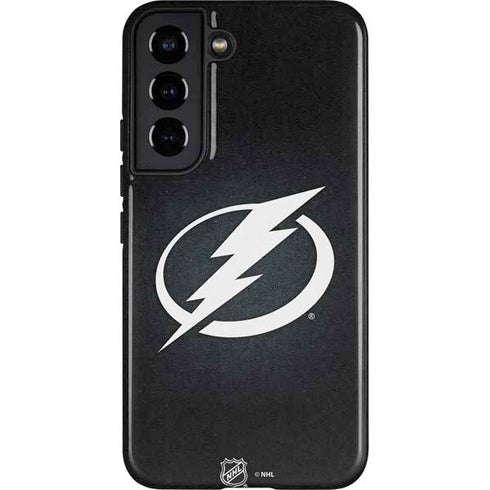 NHL Tampa Bay Lightning Black Background Galaxy S22 Pro Case