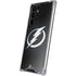 NHL Tampa Bay Lightning Black Background Galaxy S22 Ultra Clear Case