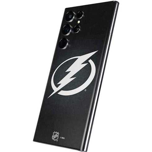 NHL Tampa Bay Lightning Black Background Galaxy S22 Ultra Skin
