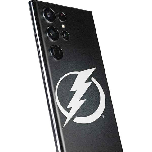 NHL Tampa Bay Lightning Black Background Galaxy S22 Ultra Skin