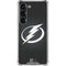 NHL Tampa Bay Lightning Black Background Galaxy S23 Clear Case
