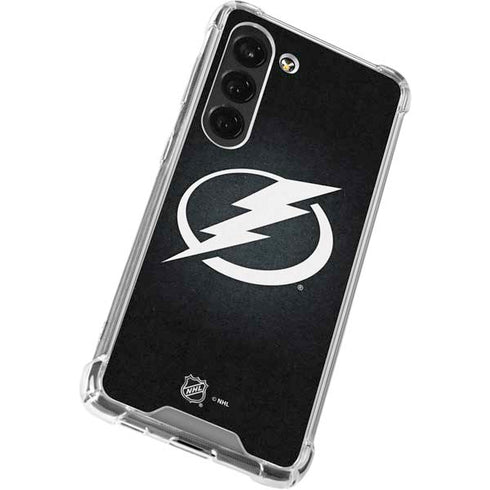 NHL Tampa Bay Lightning Black Background Galaxy S23 Clear Case