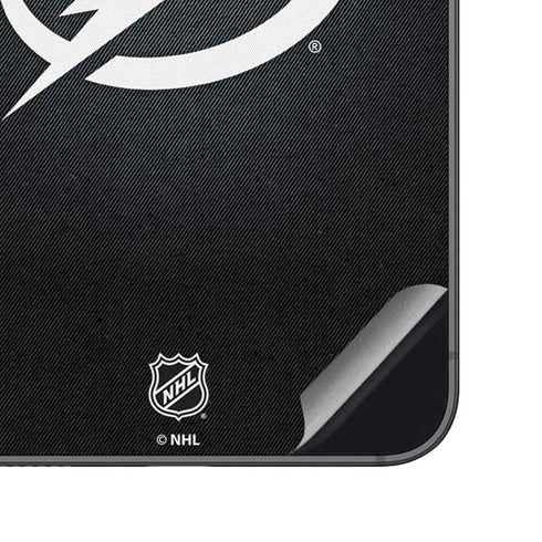 NHL Tampa Bay Lightning Black Background Galaxy S23 FE Skin
