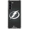 NHL Tampa Bay Lightning Black Background Galaxy S23 Plus Clear Case
