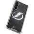 NHL Tampa Bay Lightning Black Background Galaxy S23 Plus Clear Case