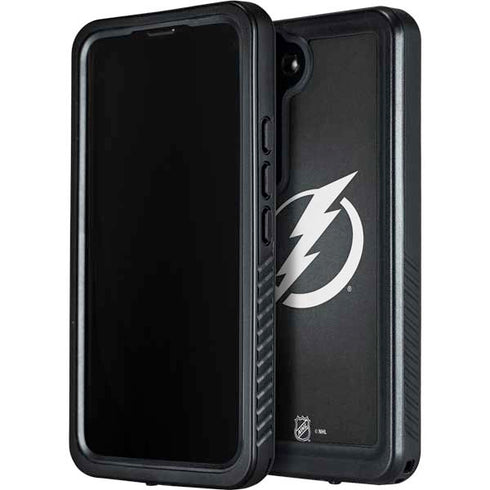 NHL Tampa Bay Lightning Black Background Galaxy S23 Plus Waterproof Case