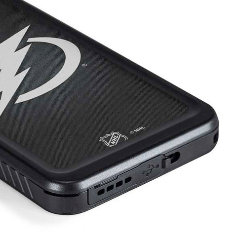 NHL Tampa Bay Lightning Black Background Galaxy S23 Plus Waterproof Case
