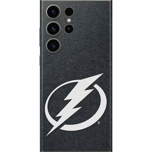 NHL Tampa Bay Lightning Black Background Galaxy S23 Ultra Skin