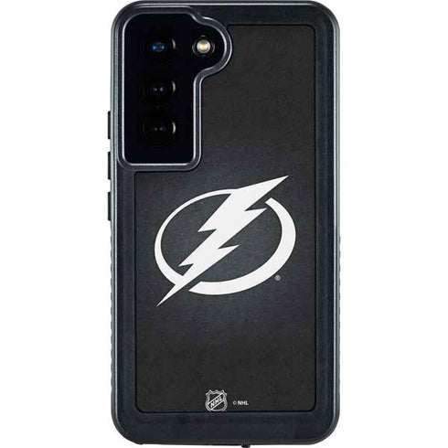 NHL Tampa Bay Lightning Black Background Galaxy S23 Waterproof Case