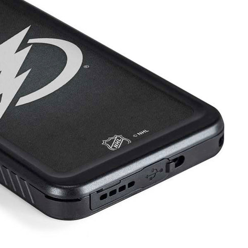 NHL Tampa Bay Lightning Black Background Galaxy S23 Waterproof Case