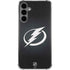 NHL Tampa Bay Lightning Black Background Galaxy S24 Plus Clear Case