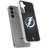NHL Tampa Bay Lightning Black Background Galaxy S24 Plus Clear Case