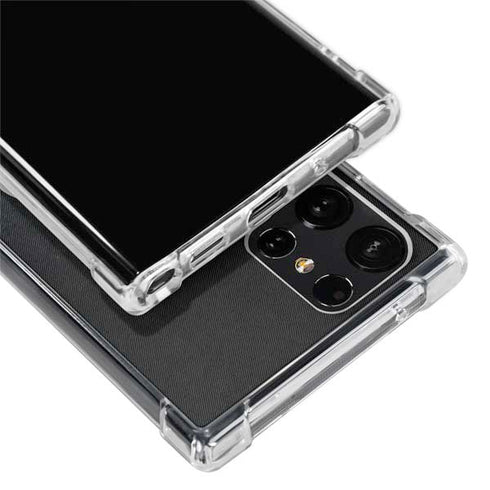 NHL Tampa Bay Lightning Black Background Galaxy S24 Ultra Clear Case
