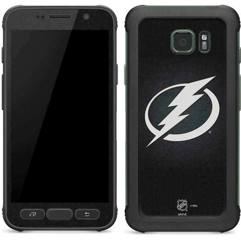 NHL Tampa Bay Lightning Black Background Galaxy S7 Active Skin