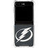 NHL Tampa Bay Lightning Black Background Galaxy Z Flip5 5G Clear Case