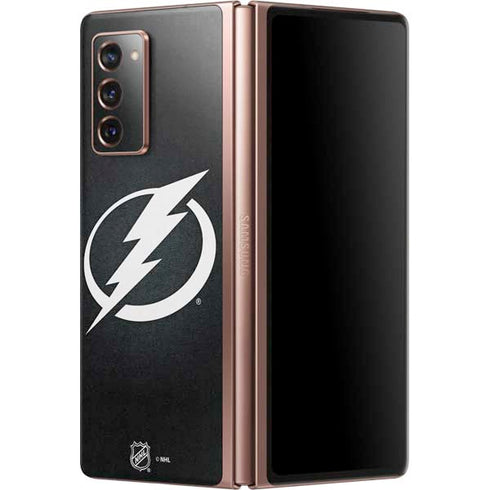 NHL Tampa Bay Lightning Black Background Galaxy Z Fold2 5G Skin