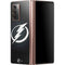 NHL Tampa Bay Lightning Black Background Galaxy Z Fold2 5G Skin