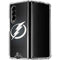 NHL Tampa Bay Lightning Black Background Galaxy Z Fold4 5G Clear Case