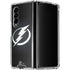 NHL Tampa Bay Lightning Black Background Galaxy Z Fold4 5G Clear Case