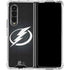 NHL Tampa Bay Lightning Black Background Galaxy Z Fold4 5G Clear Case
