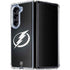 NHL Tampa Bay Lightning Black Background Galaxy Z Fold5 5G Clear Case