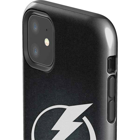 NHL Tampa Bay Lightning Black Background iPhone 11 Impact Case