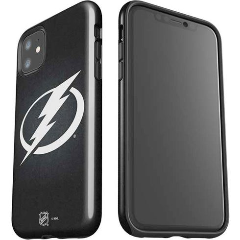 NHL Tampa Bay Lightning Black Background iPhone 11 Impact Case