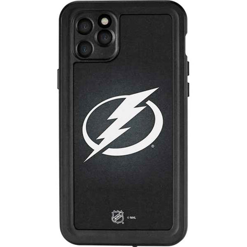 NHL Tampa Bay Lightning Black Background iPhone 11 Pro Max Waterproof Case