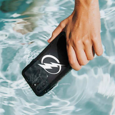 NHL Tampa Bay Lightning Black Background iPhone 11 Pro Waterproof Case