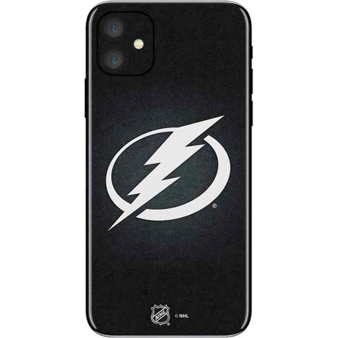 NHL Tampa Bay Lightning Black Background iPhone 11 Skin