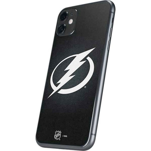 NHL Tampa Bay Lightning Black Background iPhone 11 Skin