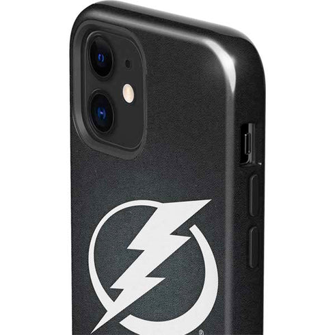 NHL Tampa Bay Lightning Black Background iPhone 12 Impact Case