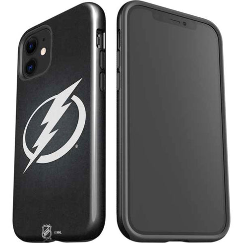 NHL Tampa Bay Lightning Black Background iPhone 12 Impact Case