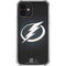 NHL Tampa Bay Lightning Black Background iPhone 12 Mini Clear Case