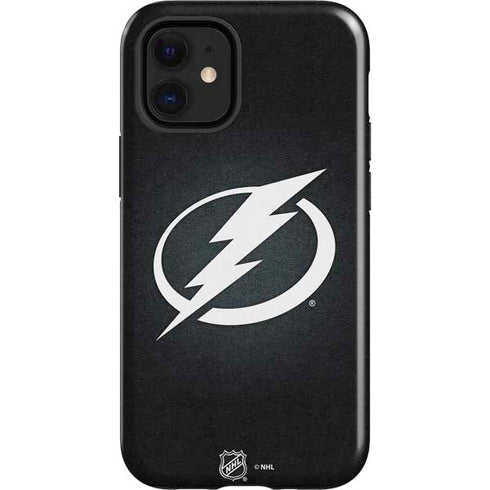 NHL Tampa Bay Lightning Black Background iPhone 12 Mini Impact Case