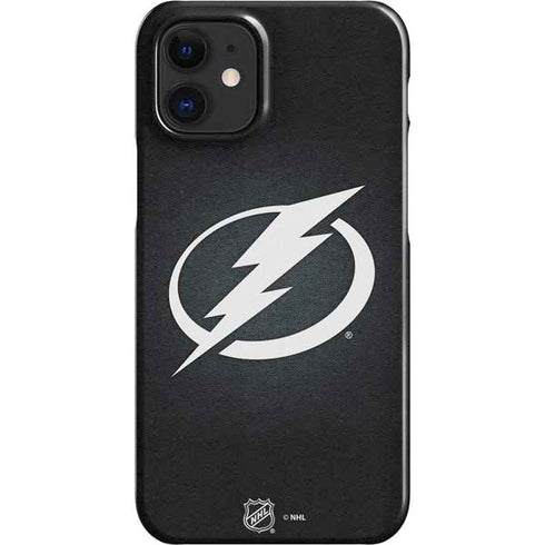 NHL Tampa Bay Lightning Black Background iPhone 12 Mini Lite Case