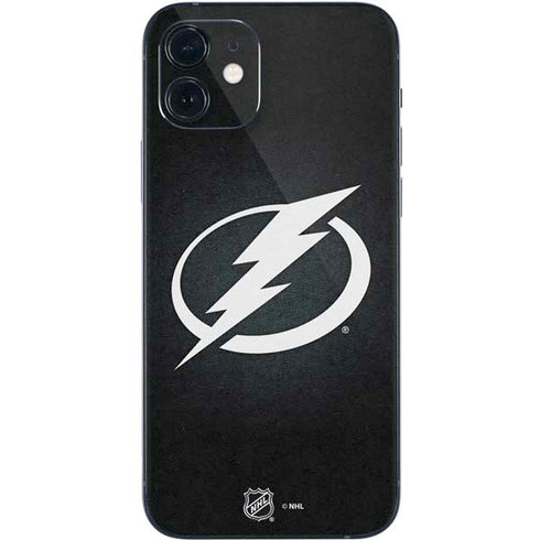NHL Tampa Bay Lightning Black Background iPhone 12 Mini Skin