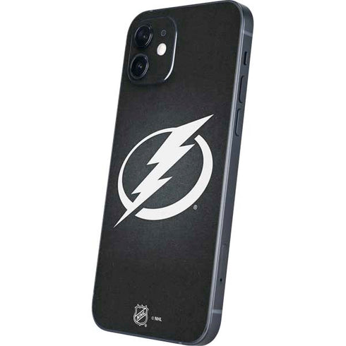 NHL Tampa Bay Lightning Black Background iPhone 12 Mini Skin