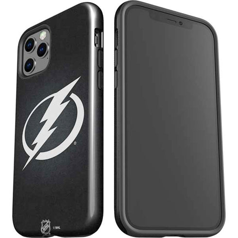 NHL Tampa Bay Lightning Black Background iPhone 12 Pro Impact Case