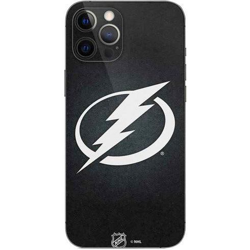 NHL Tampa Bay Lightning Black Background iPhone 12 Pro Max Skin