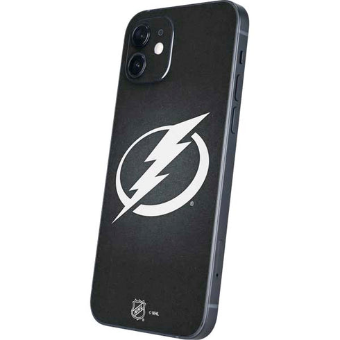 NHL Tampa Bay Lightning Black Background iPhone 12 Skin