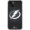 NHL Tampa Bay Lightning Black Background iPhone 13 Clear Case