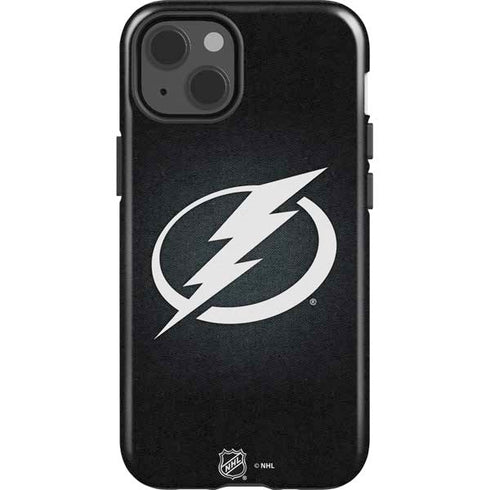 NHL Tampa Bay Lightning Black Background iPhone 13 Impact Case