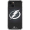 NHL Tampa Bay Lightning Black Background iPhone 13 Mini Clear Case